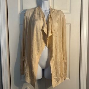 Missoni Waterfall Cardigan Size 42. Ivory.